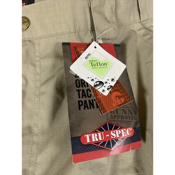 Tru‎ Spec Pants Mens 40x32 Tan 24/7 Series St Cargo Ripstop Tactical NWT - Picture 4 of 8